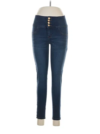 Pre-owned Bella Jeggings In Blue