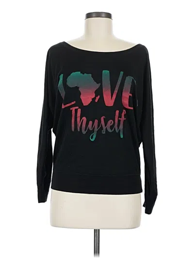 Pre-owned Bella Long Sleeve T-shirt In Black