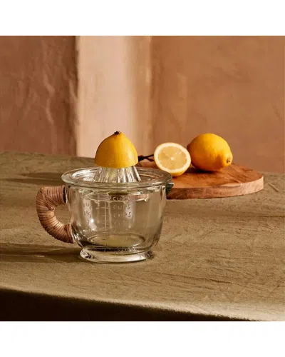Bella Maison Bloom Glass Citrus Juicer In Transparent