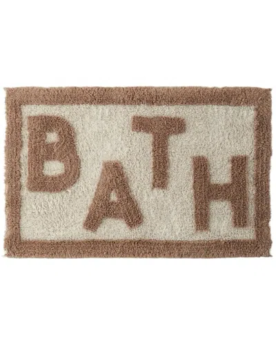 Bella Maison Cotton Bath Mat In Brown