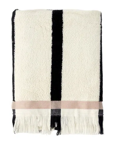 Bella Maison Ella Striped Cotton Hand Towel In Neutral