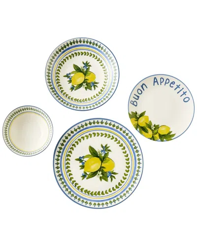 Bella Maison Limoncello 24pc Porcelain Dinnerware Set In Multi