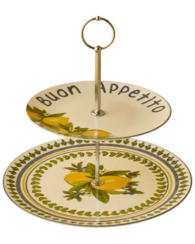 Bella Maison Limoncello 2-tier Serving Stand In Brown