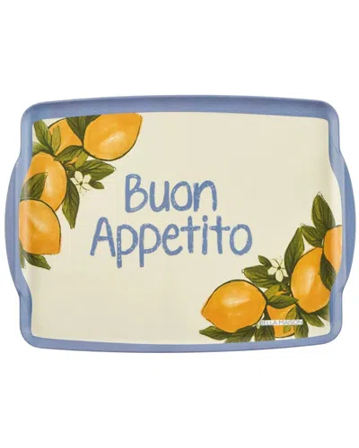 Bella Maison Limoncello Melamine Serving Tray In Multi