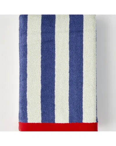 Bella Maison Line Cotton Bath Towel In Multi