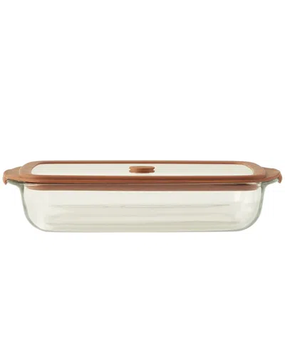Bella Maison Sandy Glass Baking Dish In Transparent