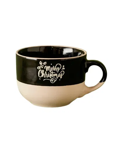 Bella Maison Set Of 2 Chris Red Festive Mugs In Nude
