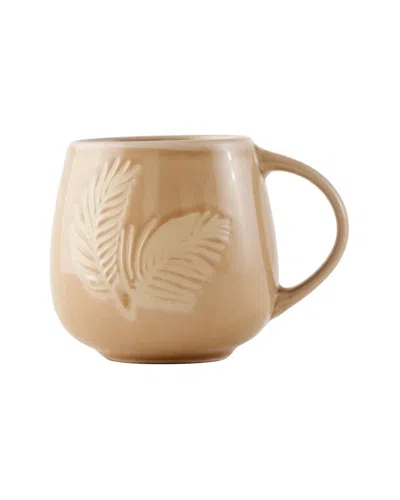 Bella Maison Set Of 2 Lisa Stoneware Mugs In Brown