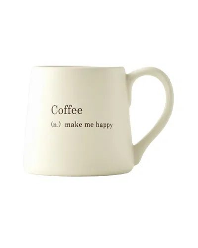 Bella Maison Set Of 2 Nordic Stoneware Coffee Mugs In Brown