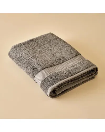 Bella Maison Set Of 2 Premium Dorita Cotton Bath Towels In Gray