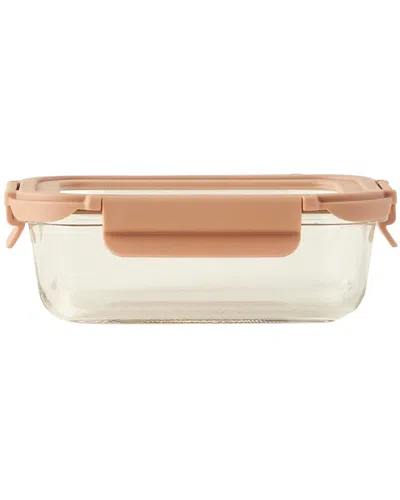 Bella Maison Set Of 2 Terra Airtight Glass Storage Containers In Brown