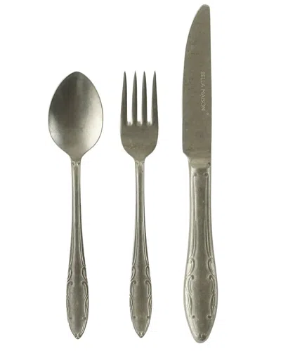 Bella Maison Vintage 18pc Flatware Set In Silver