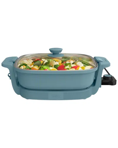 Bella Make & Take Electric Skillet In Blue