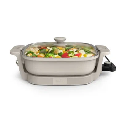 Bella Make And Take Electric Skillet In Oatmilk