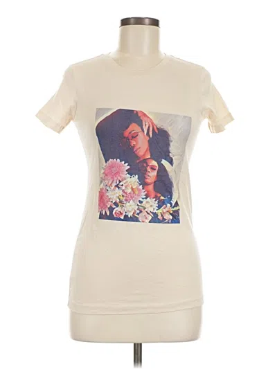 Pre-owned Bella Short Sleeve T-shirt In Ivory