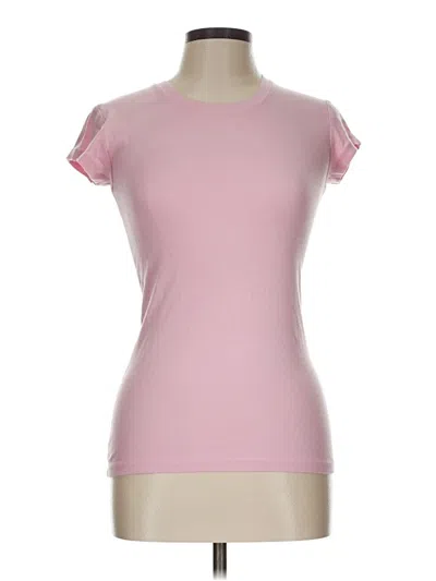 Pre-owned Bella Short Sleeve T-shirt In Pink