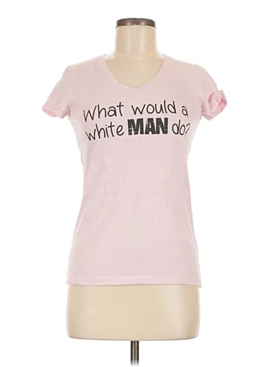 Pre-owned Bella Short Sleeve T-shirt In Pink