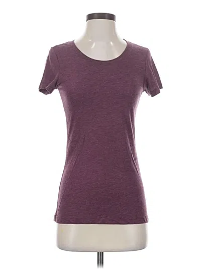 Pre-owned Bella Short Sleeve T-shirt In Purple