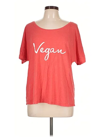 Pre-owned Bella Short Sleeve T-shirt In Red