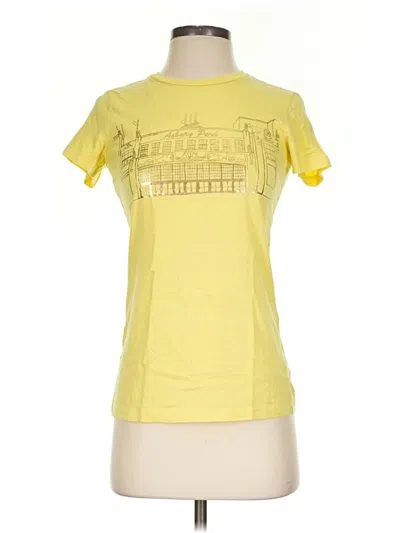 Pre-owned Bella Short Sleeve T-shirt In Yellow