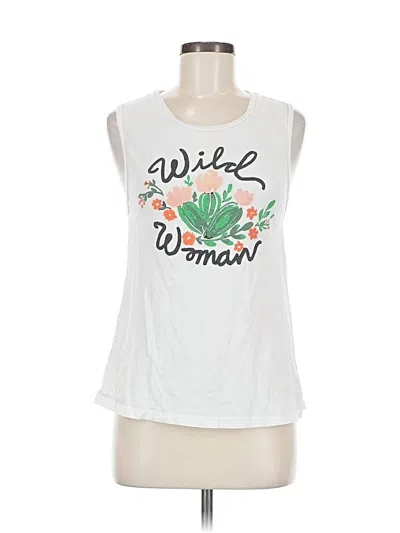 Pre-owned Bella Sleeveless T-shirt In White