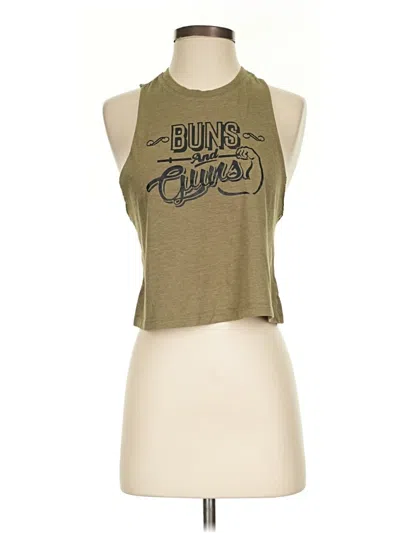 Pre-owned Bella Sleeveless T-shirt In Green