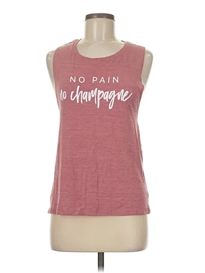 Pre-owned Bella Sleeveless T-shirt In Pink