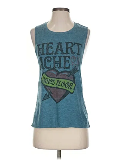 Pre-owned Bella Sleeveless T-shirt In Teal