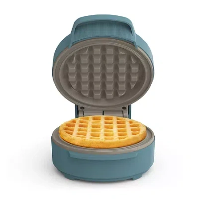 Bella Stack & Store Mini Waffle Maker In Blue