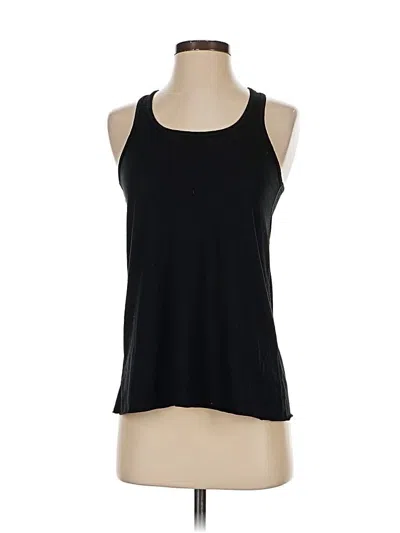 Pre-owned Bella Tank Top Black Halter Neckline Tops