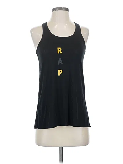 Pre-owned Bella Tank Top Black Halter Neckline Tops