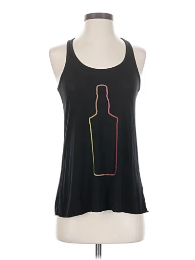 Pre-owned Bella Tank Top Black Halter Neckline Tops