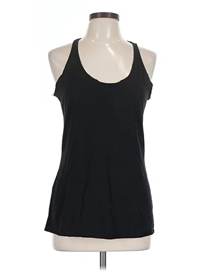 Pre-owned Bella Tank Top Black Halter Neckline Tops