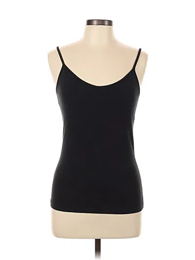 Pre-owned Bella Tank Top Black Strapless Neckline Tops