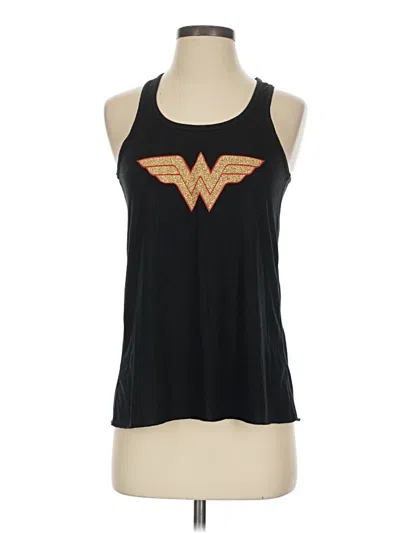 Pre-owned Bella Tank Top Black Strapless Neckline Tops