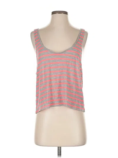 Pre-owned Bella Tank Top Pink Strapless Neckline Tops