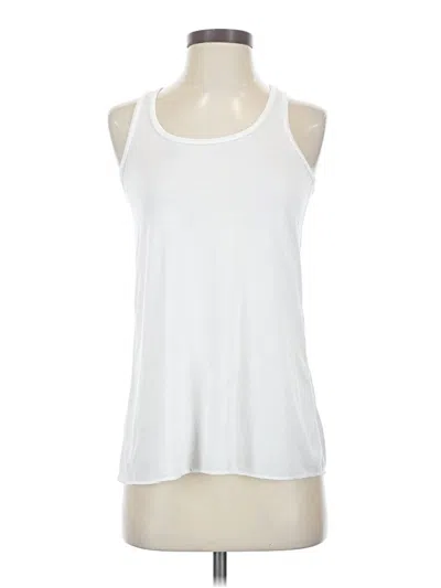 Pre-owned Bella Tank Top White Halter Neckline Tops
