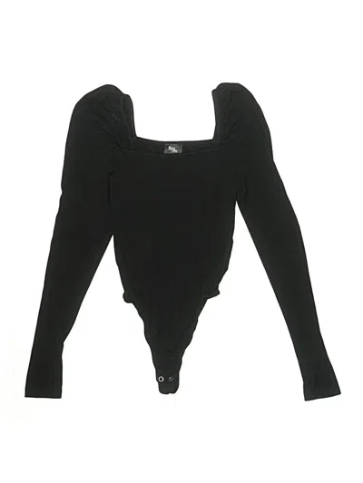 Pre-owned Bella Tilley X Bar Iii Bodysuit In Black
