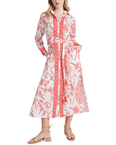 Bella Tu Braidy Shirtdress In Red