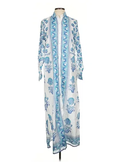 Pre-owned Bella Tu Casual Dress In Blue