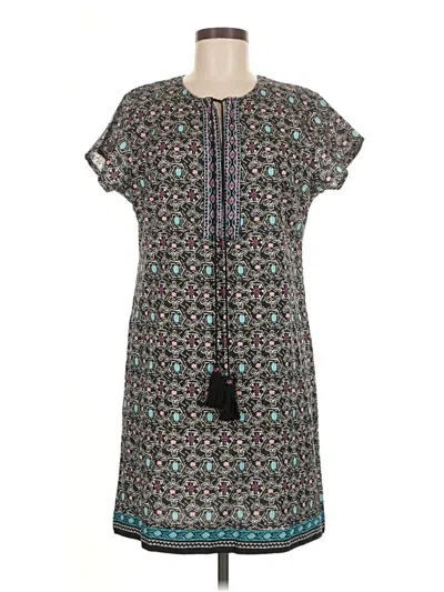 Pre-owned Bella Tu Casual Dress In Gray