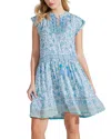 Bella Tu Cora Drop-waist Dress In Blue