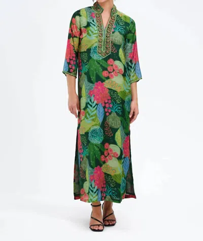 Bella Tu Elise Caftan Dress In Jasmine In Multi