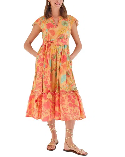 Bella Tu Lauren Dress In Orange