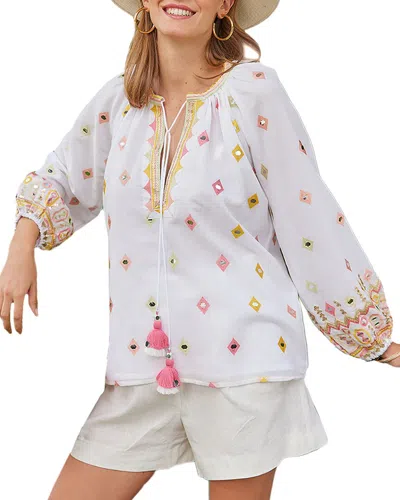 Bella Tu Mira Peasant Top