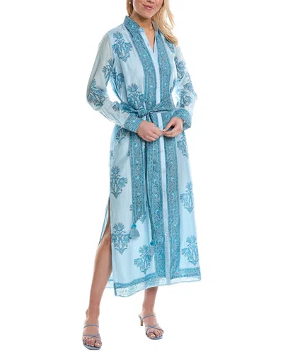 Bella Tu Nicki Midi Dress In Blue