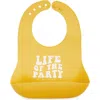 Bella Tunno Life Of The Party Wonder Bib In Yellow