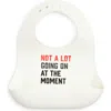 Bella Tunno Not A Lot Wonder Bib In Cream