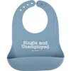 Bella Tunno Single And Unemployed Wonder Bib In Multi