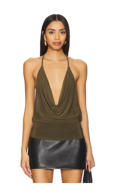 Bella Venice Elsa Top In Olive